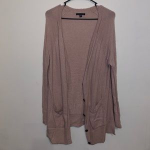 American Eagle Outfitters light pink cardigan